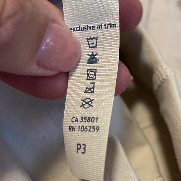 Lululemon Post Power Crop pants Womens Dune Beige Loungewear Yoga activewear 2 - Picture 8 of 13